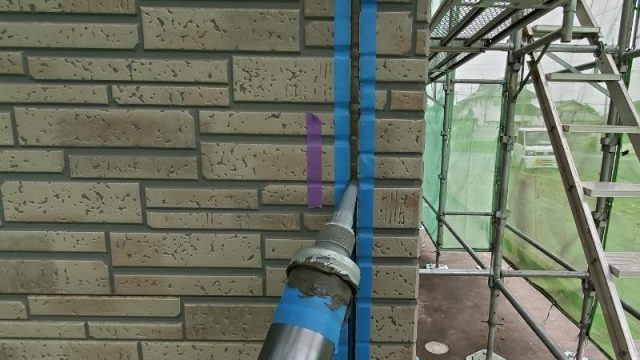 コーキング 施工