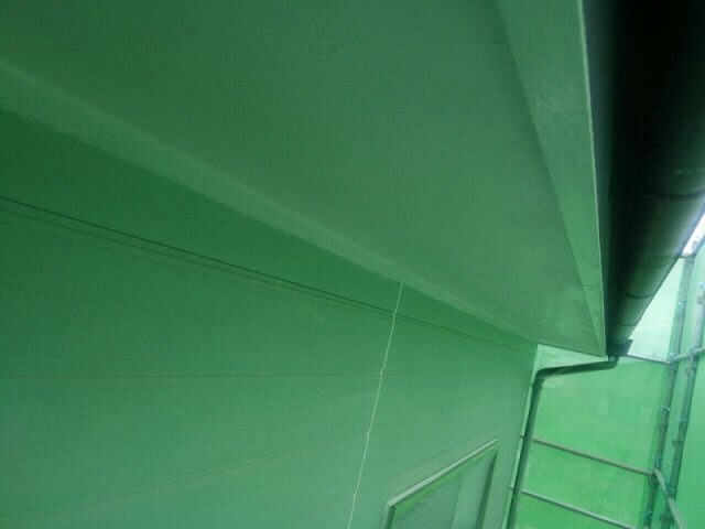 軒裏天井 塗装