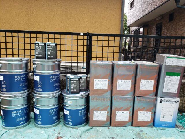 使用材料