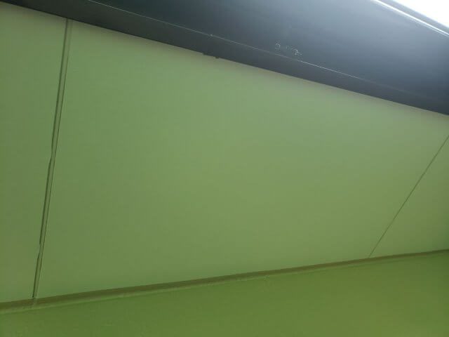 軒裏天井 塗装完成