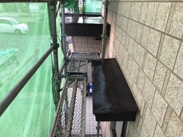 庇屋根塗装