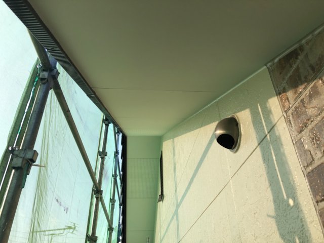 軒裏天井 塗装