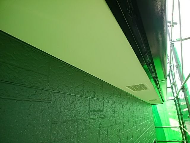 軒裏天井 塗装