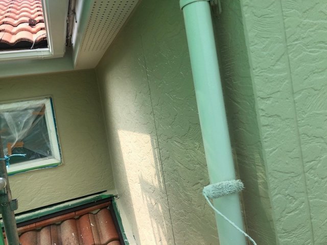 雨樋 塗装 仕上げ