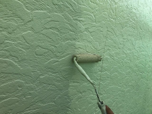 外壁 上塗り 仕上げ