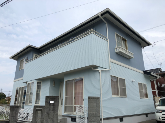 塗装 ブルー