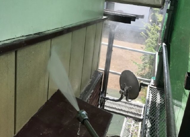 外壁 高圧洗浄