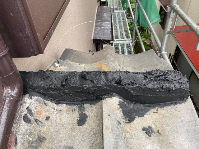 漆喰 再施工