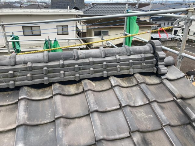 漆喰工事 完了