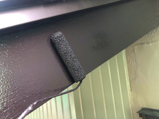破風板 手塗り