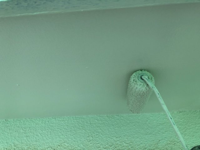 軒裏天井 塗装