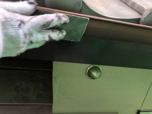 雨樋 研磨