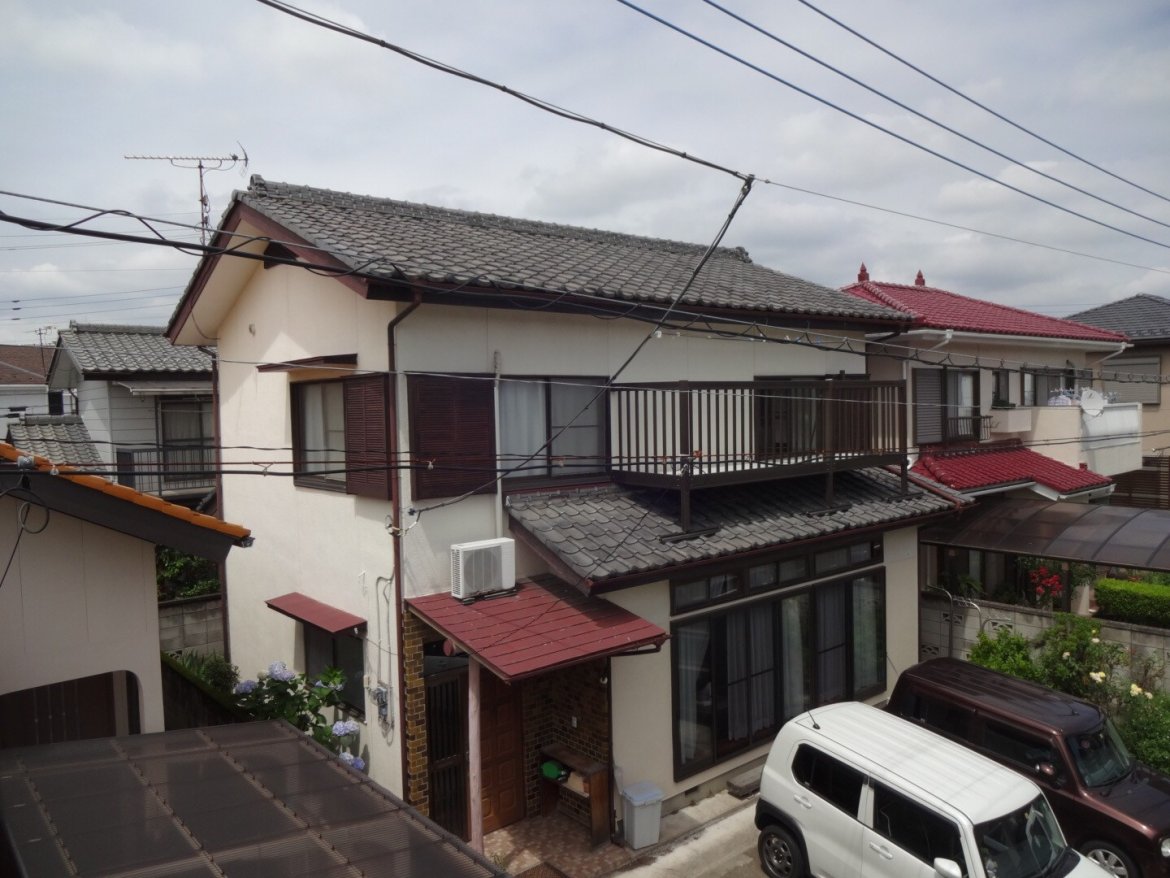 塗装工事前