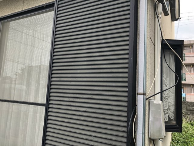 戸袋 色褪せ