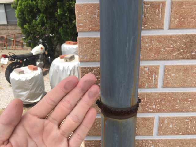 高崎市 外壁塗装工事 雨樋 チョーキング現象 お客様の声 ミヤケン