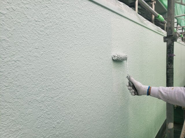 外壁 上塗り
