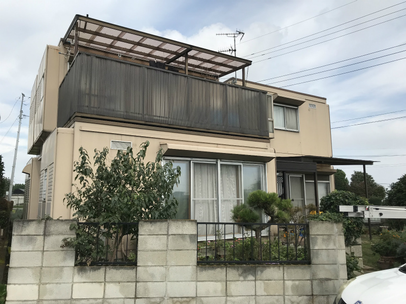 外壁塗装施工前