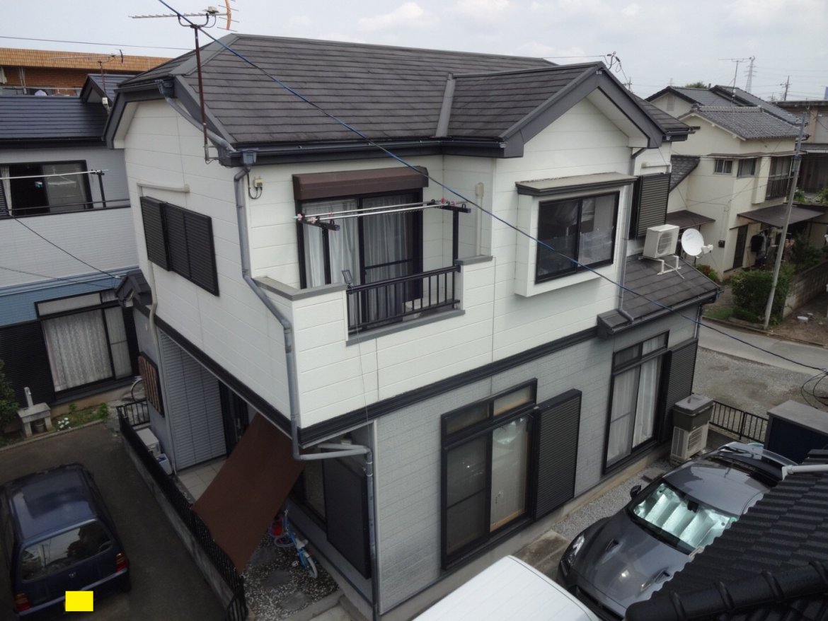 屋根外壁塗装施工前