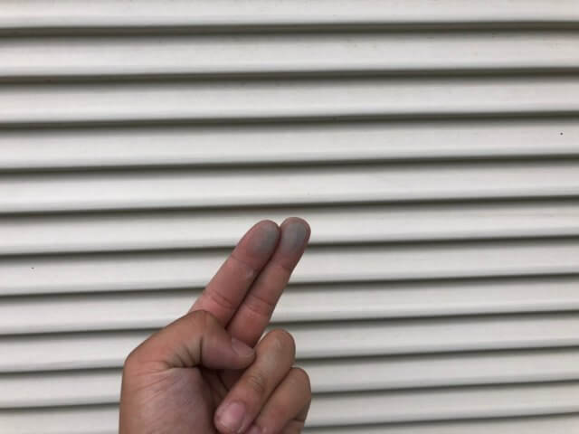 戸袋 チョーキング