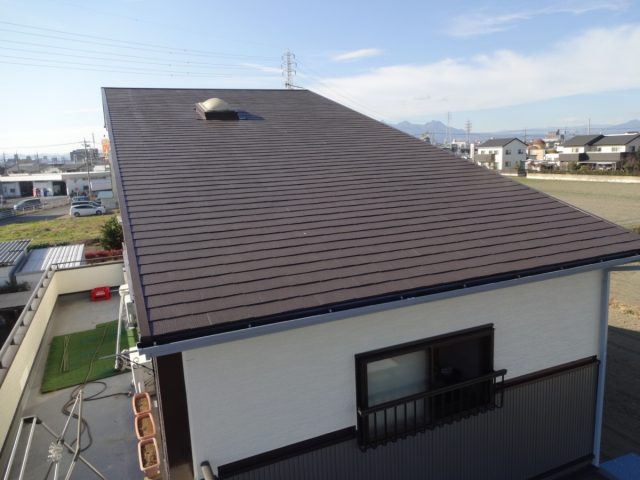 屋根 完了