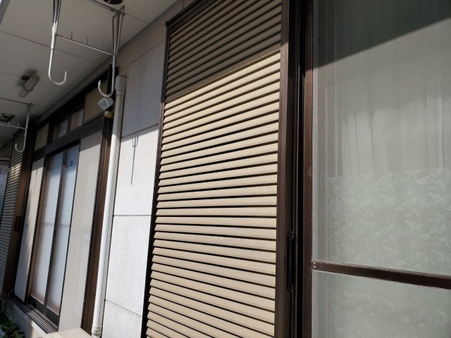 雨戸 色あせ