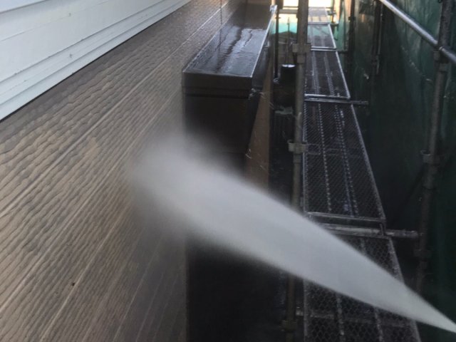 外壁 高圧洗浄
