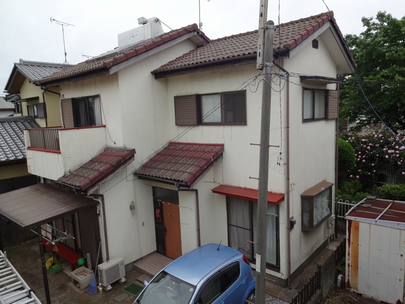 塗装工事 施工前