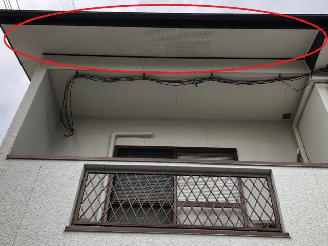 軒裏天井