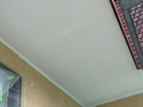 太田市 屋根外壁塗装工事 軒裏天井 施工後 お客様の声 ミヤケン