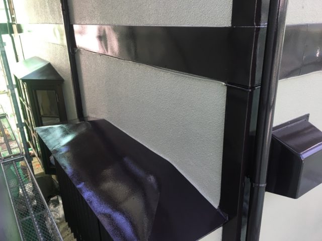 幕板・出窓屋根 完了