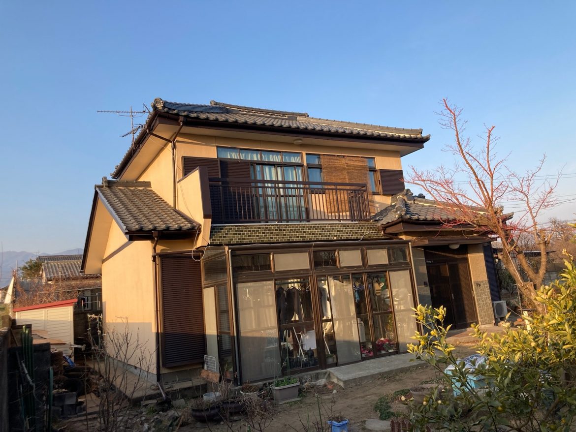 外壁塗装完了