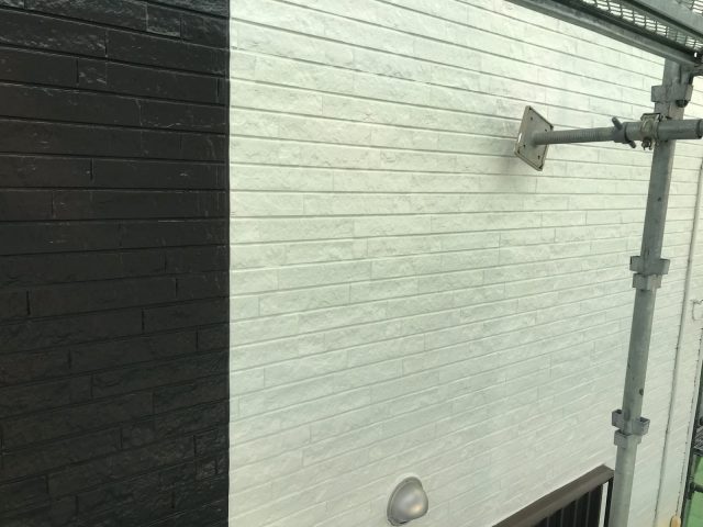 外壁 完了アクセント