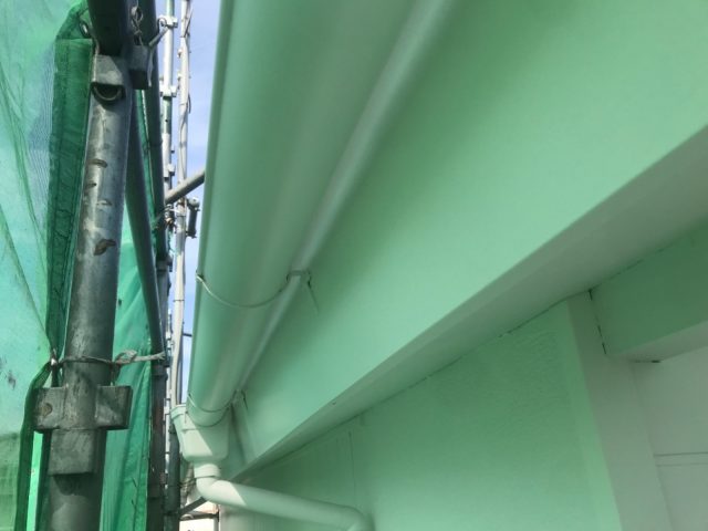 雨樋・破風板 完了