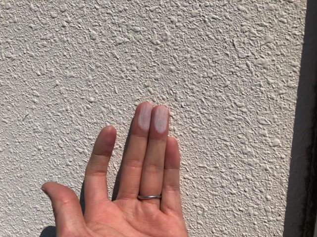 外壁チョーキング現象 ホビースタイル