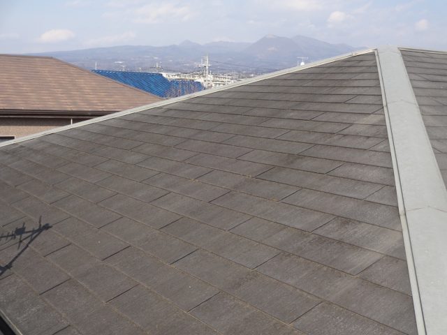 屋根 色あせ