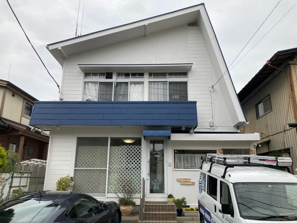 屋根外壁塗装完了