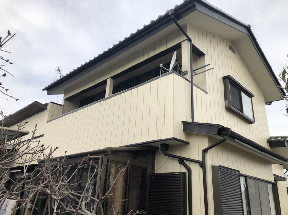 屋根外壁塗装 完了