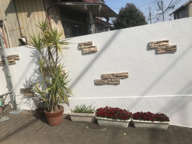 塀 完了