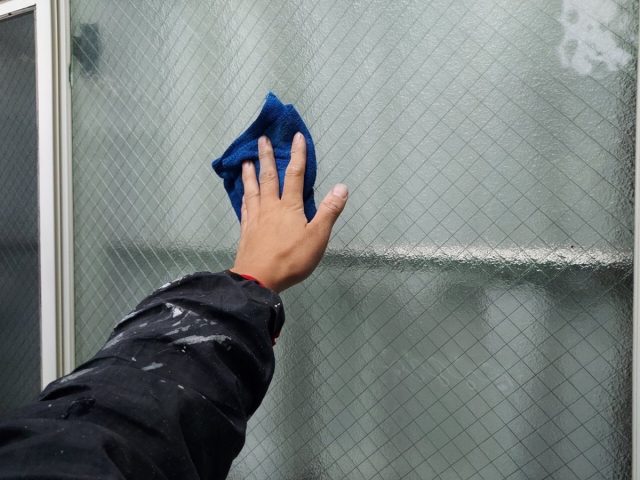 窓ガラスクリーニング