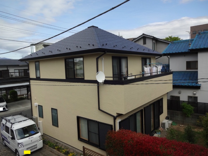 屋根外壁塗装完了
