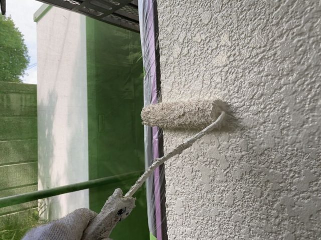 上塗り2回目