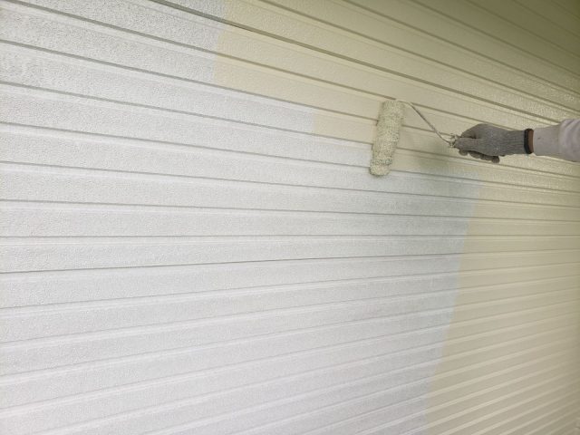 外壁上塗り