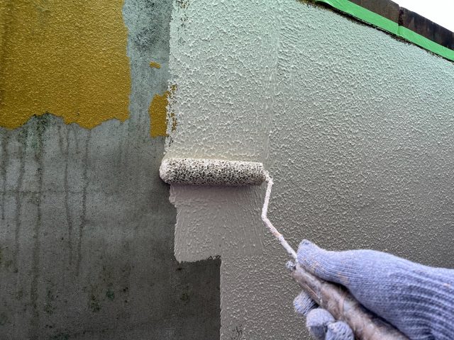 塀 上塗り