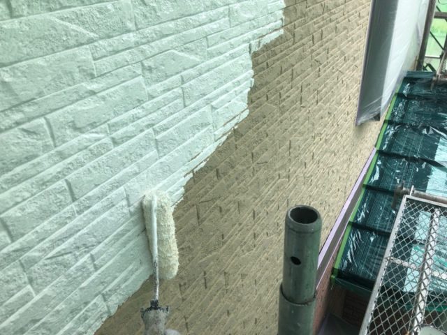 外壁塗装 下塗り