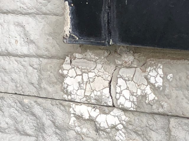 桐生市 外壁塗装 コーキング補修 窓周り