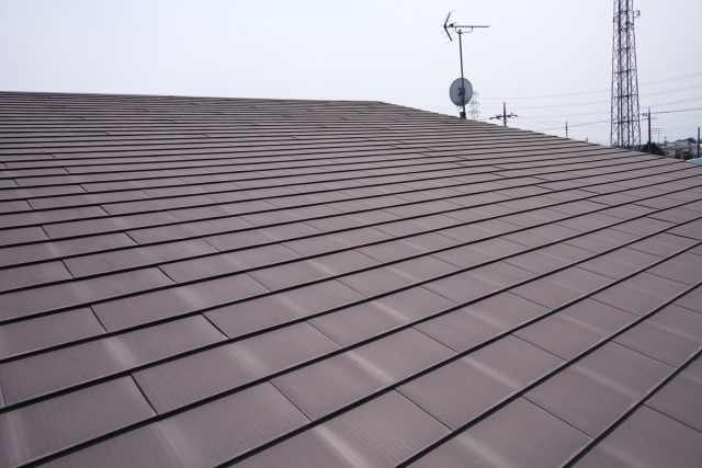 太田市 屋根塗装 ガルバリウム鋼板 ミヤケン