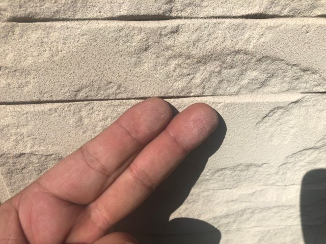 外壁 チョーキング現象