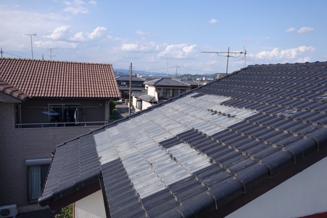 太田市 屋根塗装 太陽光パネル
