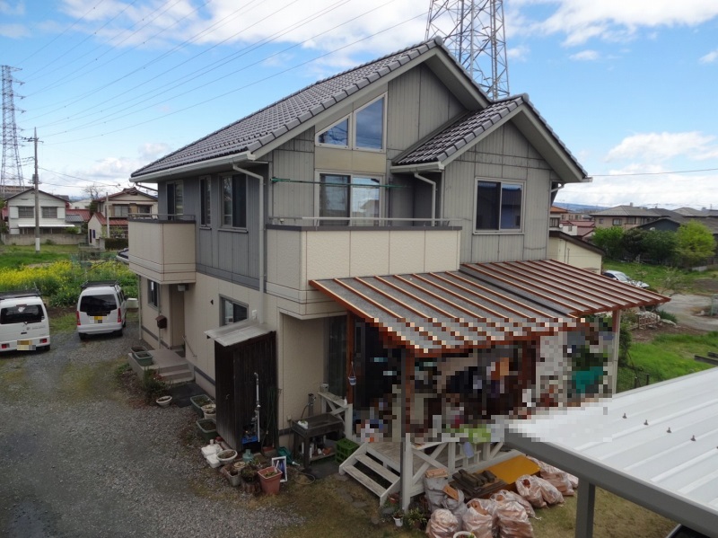 前橋市元総社町M様 白と水色仕上げの外壁塗装工事 |株式会社 前橋市元総社町M様 白と水色仕上げの外壁塗装工事 |株式会社