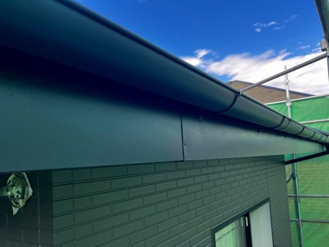 前橋市 破風板・雨樋 完了ミヤケン前橋本社